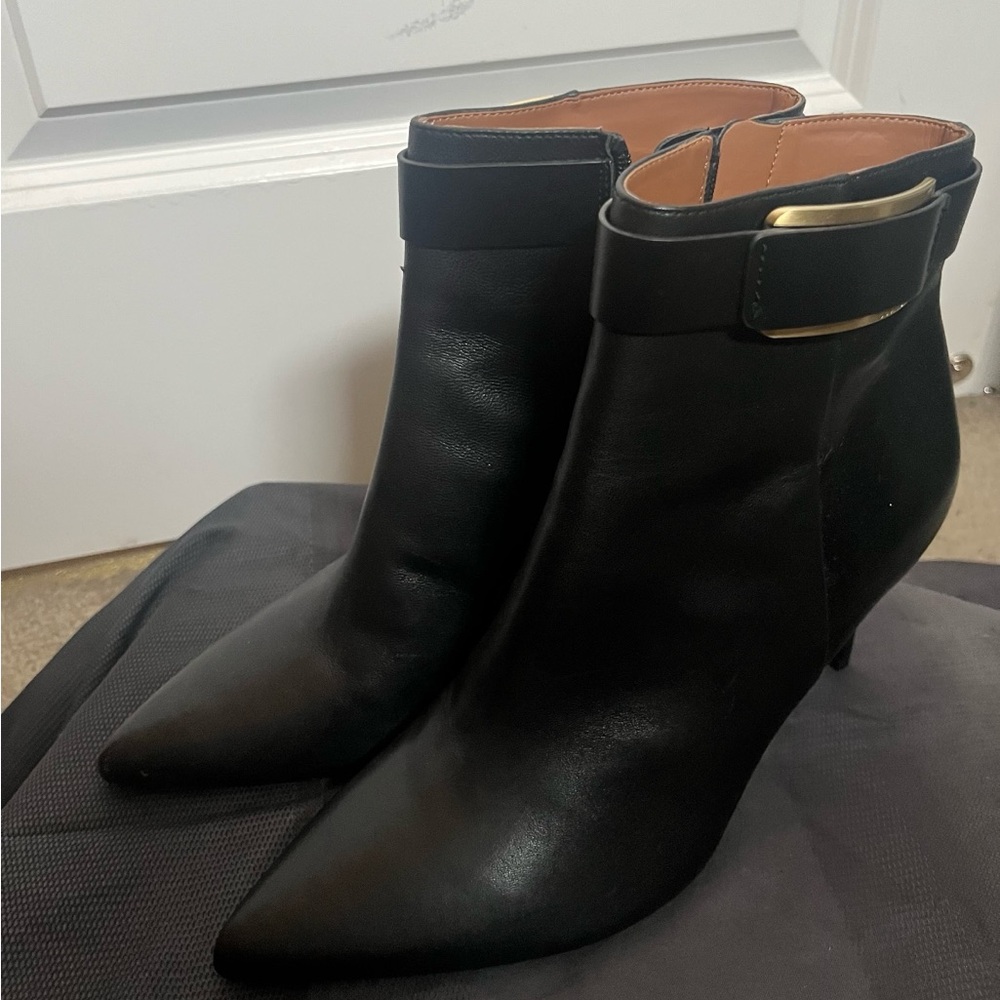 Ralph Lauren  Black Women Boot  Size 9.5 New